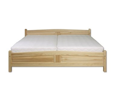 Postel z masivu - dvoulůžko DREW-104, borovice