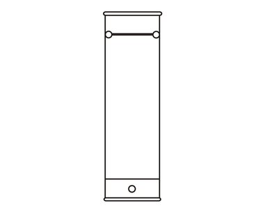 Skriňa SF124 - detail