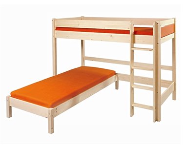 Poschoďová postel pro 2 děti elko N-AB388, masiv smrk Poschoďová postel pro 2 děti elko N-AB388, masiv smrk