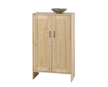 Komoda Sendy 164/165 - dvířková, masiv smrk