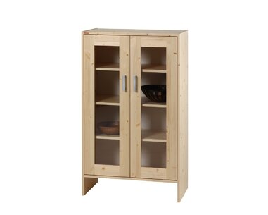 Komoda Sendy 164/166 - dvířková, masiv smrk