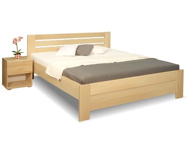 Zvýšená postel z masivu Rita, 160x200, 180x200, masiv buk Zvýšená postel z masivu Rita, 160x200, 180x200, masiv buk