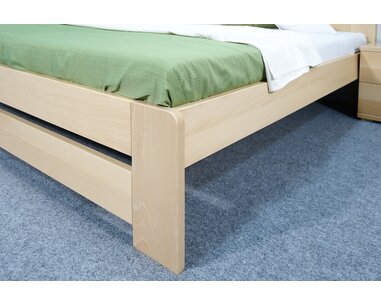 Postel z masivu Justina, 160x200, 180x200, masiv buk