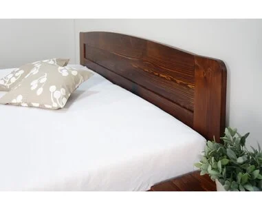 Postel s roštem Justina, 90x210cm, masiv smrk - pohled č. 4