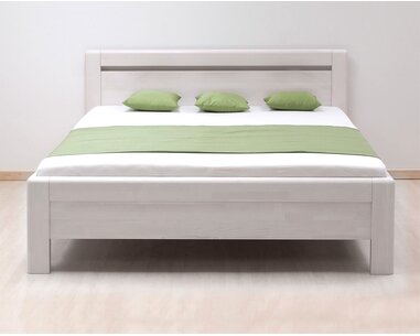 Zvýšená postel z masivu Adriana, masiv buk cink