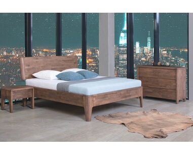 Manželská postel z masivu Fantazie F303, masiv buk Manželská postel z masivu Fantazie F303, masiv buk