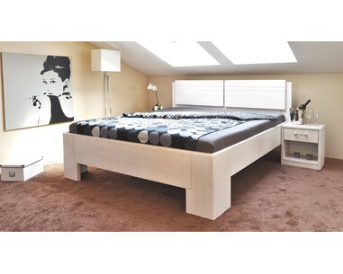 Manželská postel z masivu MANHATTAN 2 senior, 160x200, 180x200, masiv buk Manželská postel z masivu MANHATTAN 2 senior, 160x200, 180x200, masiv buk