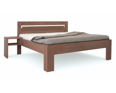 Dřevěná postel X2, masiv buk Dřevěná postel X2, masiv buk