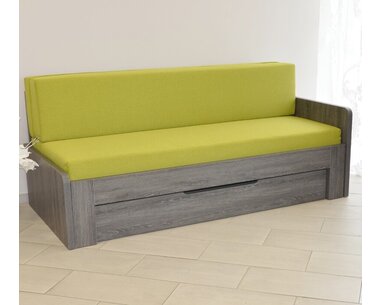 Rozkládací postel DUOVITA pravá, lamino