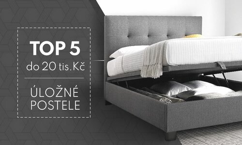 Top 5 úložné postele Top 5 úložné postele