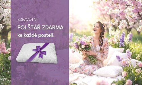 Dopřejte si zasloužený odpočinek – k nové posteli získáte dárek k MDŽ zdarma! Dopřejte si zasloužený odpočinek – k nové posteli získáte dárek k MDŽ zdarma!