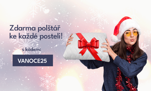 Zdravotní polštář ZDARMA ke každé objednávce postele!