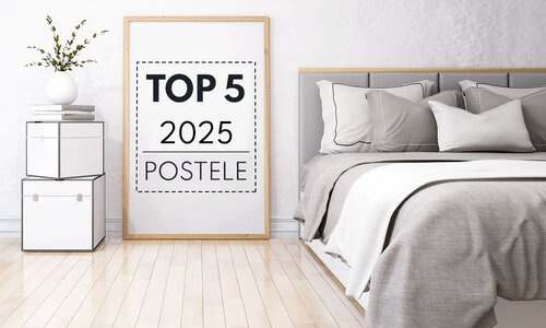 TOP 5 nejprodávanější postele 2025 TOP 5 nejprodávanější postele 2025
