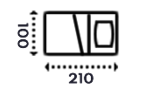 100x210 cm 100x210 cm