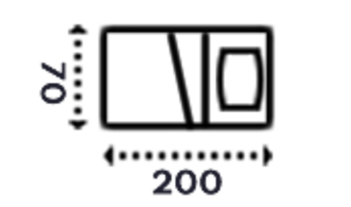 70x200 cm 70x200 cm