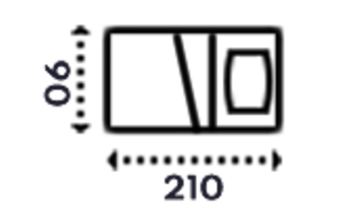 90x210 cm 90x210 cm
