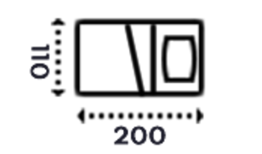 Čalouněné postele 110x200 Čalouněné postele 110x200