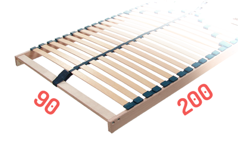 Pevné rošty do postele 90x200 cm