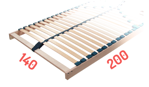 Pevné rošty do postele 140x200 cm Pevné rošty do postele 140x200 cm