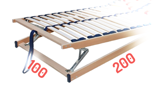 Polohovací rošty do postele 100x200 cm Polohovací rošty do postele 100x200 cm