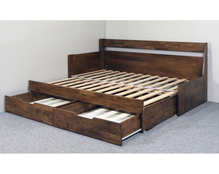 rošt - Rozkládací postel Gabriel Levá