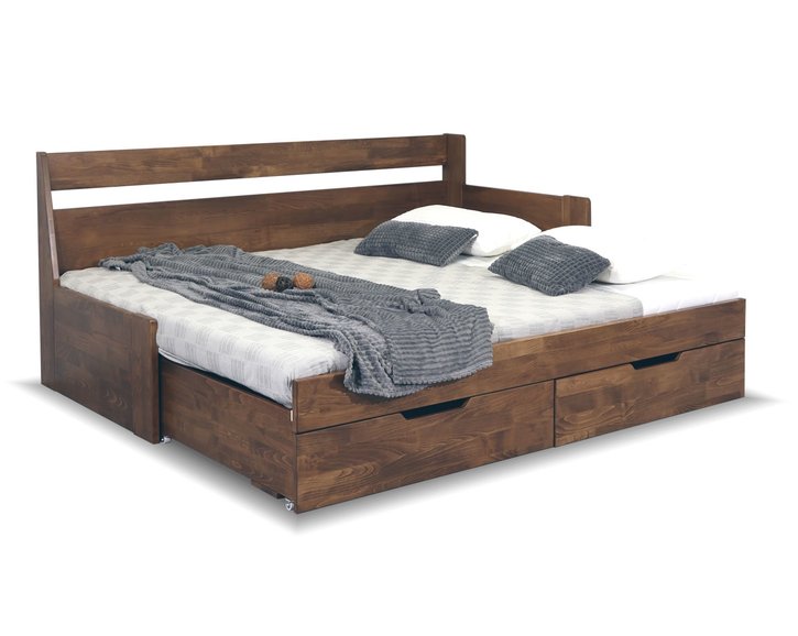 Rozkládací postel Gabriel pravá