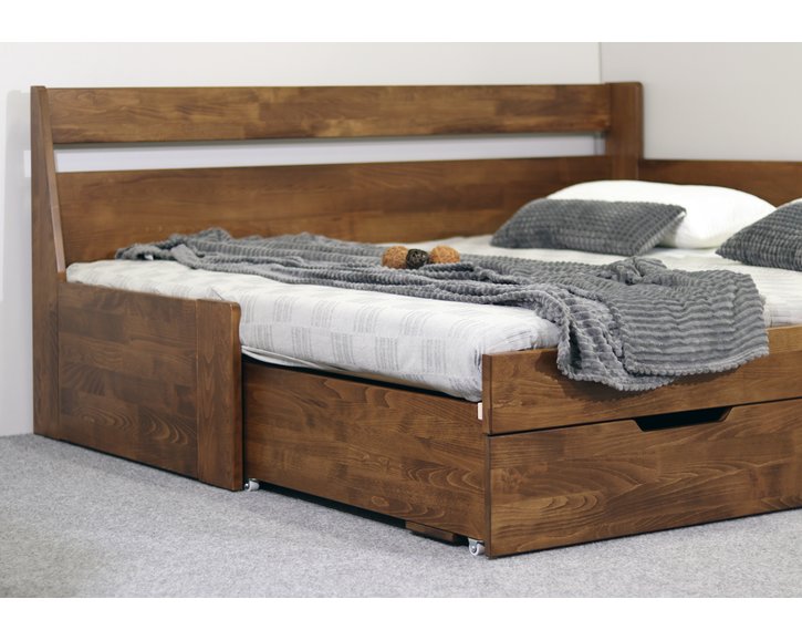 šuplík - Rozkládací postel Gabriel pravá