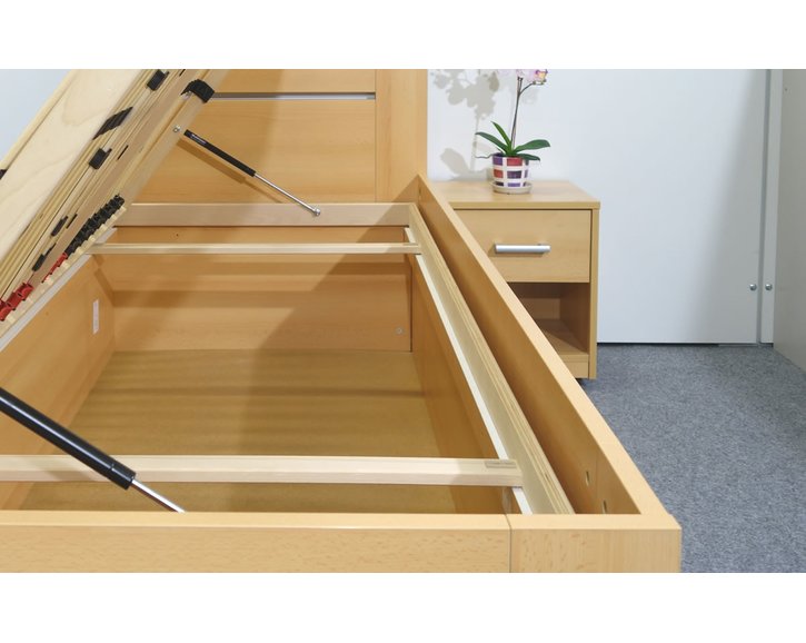 Výklop u postele s úložným prostorem CANARIA, 120x220