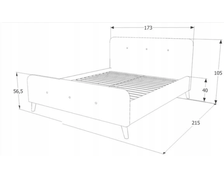 Čalouněná postel s úložným prostorem CS11472, šedá látka, 160x200 cm Čalouněná postel s úložným prostorem CS11472, šedá látka, 160x200 cm