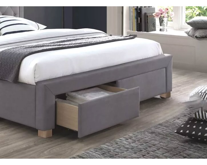 Šuplíky - Čalouněná postel s úložným prostorem CS11012 Šuplíky - Čalouněná postel s úložným prostorem CS11012