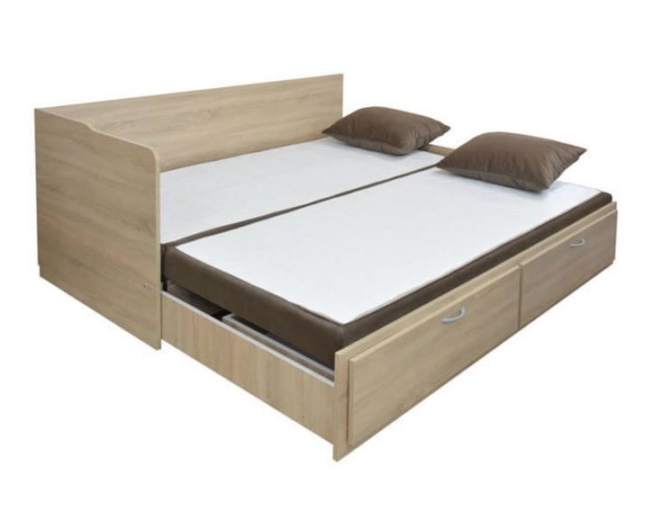 Rozložené matrace - Rozkládací postel MINDES 90