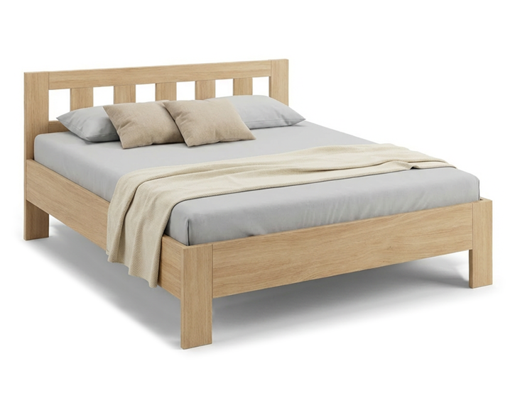 Manželská postel z lamina MALAGA