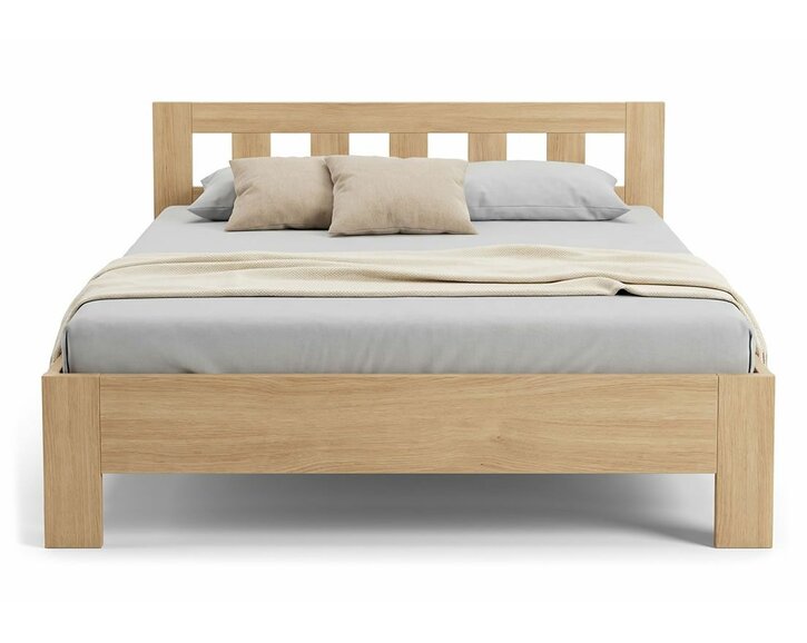 Manželská postel z lamina MALAGA