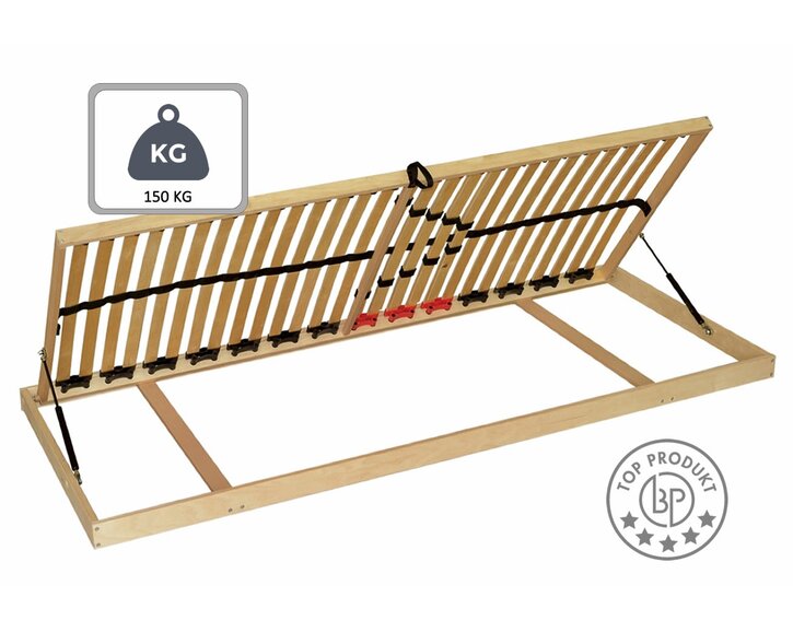 Rošt Double BVP T8, 80x200cm, 28 lamel, 150 Kg, boční výklop