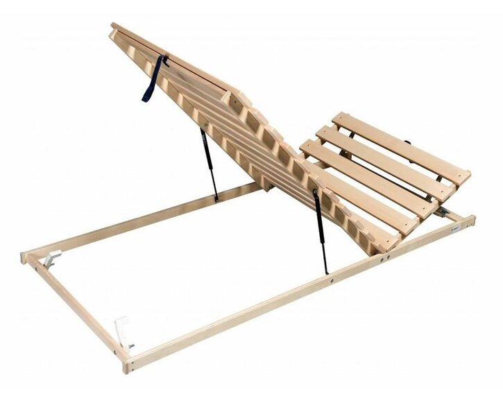 Vyklápěcí laťový rošt MASIV HN 16L, 140x220cm, čelní výklop