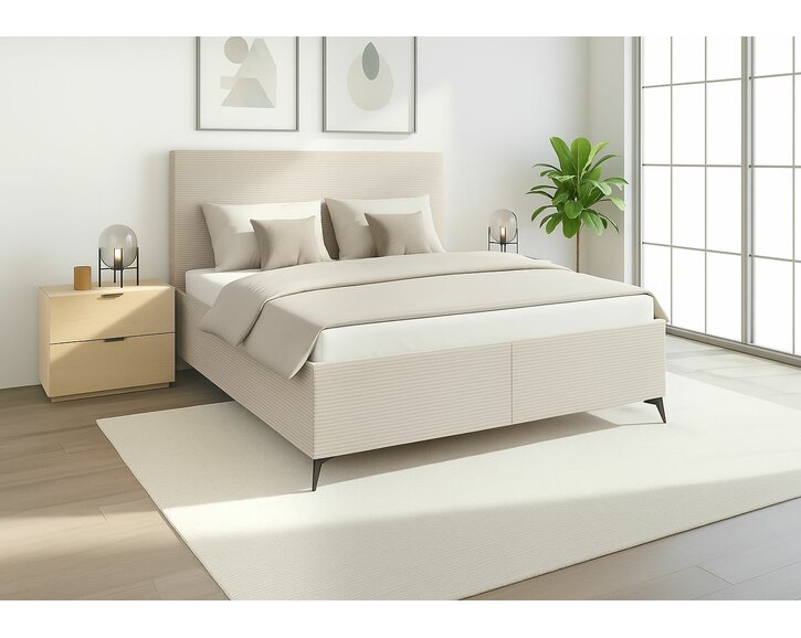 Čalouněná manželská postel s úložným prostorem VENUS PL, rošty v ceně