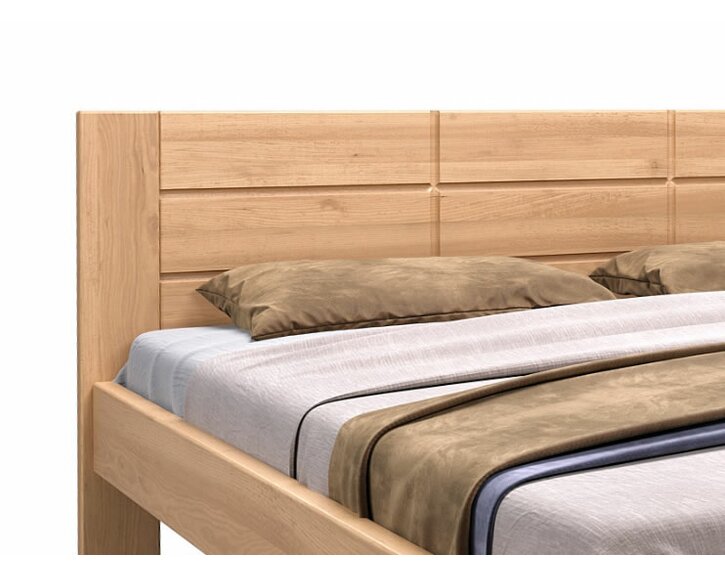 Detail - čelo dvoulůžko Nero