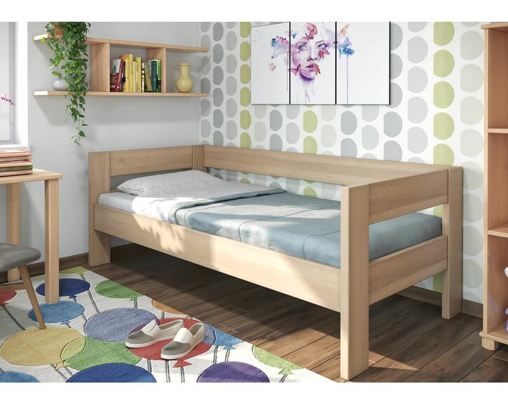 Postel jednolůžko Ela s čely