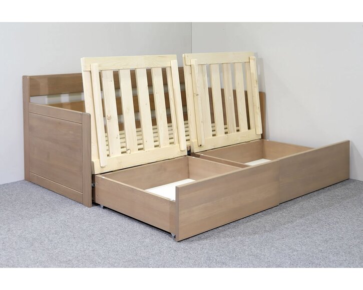 Rozkládací postel Fuego s čely