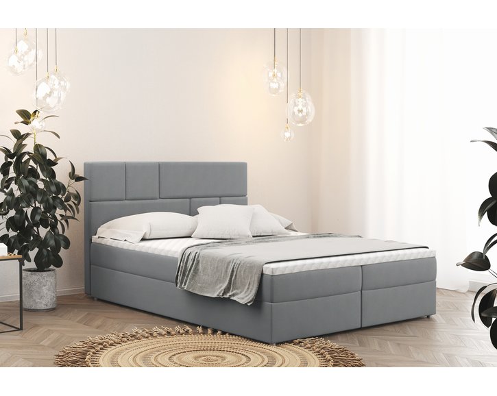 Boxspring Bali - potah šedý Boxspring Bali - potah šedý