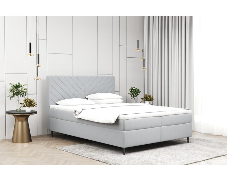 Baltic postel - šedá barva Baltic postel - šedá barva