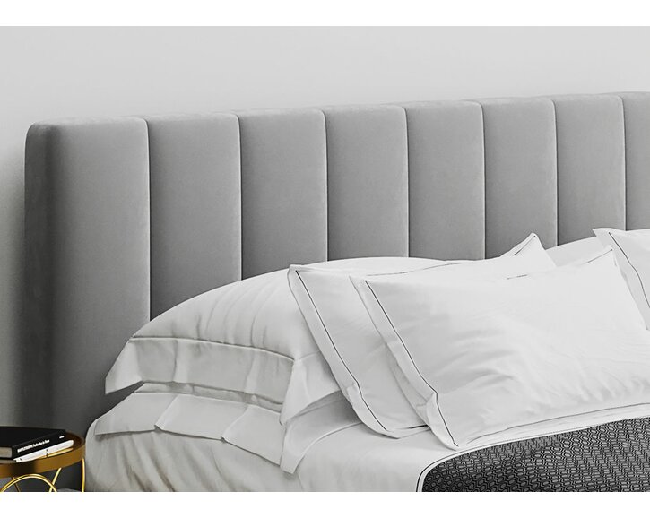 Čelo čalouněné postele s roštem EMILY