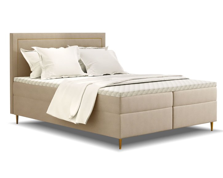 Zvýšená postel boxspring Golden