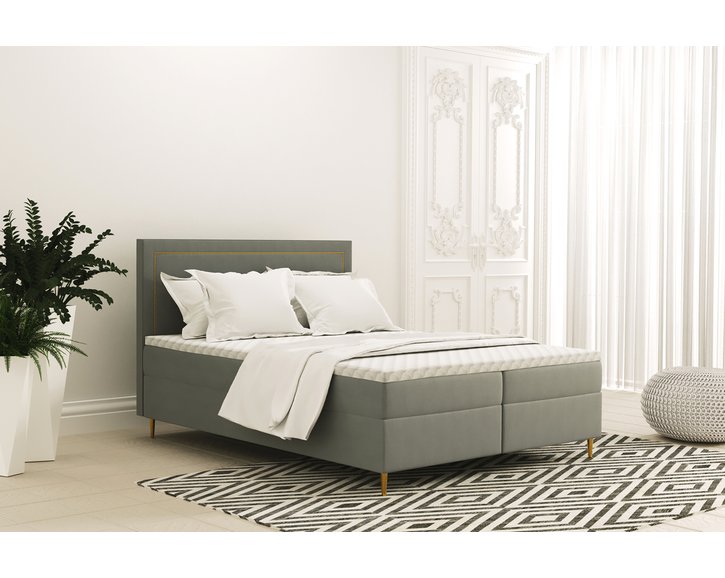 Golden postel - šedá barva