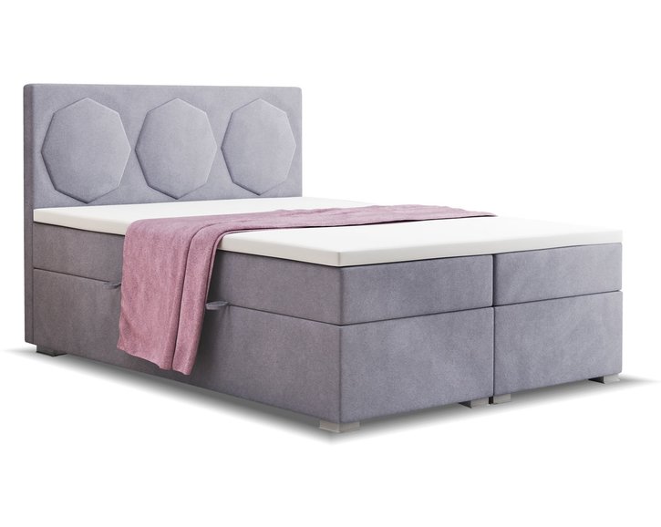 Zvýšená postel boxspring Grande Zvýšená postel boxspring Grande