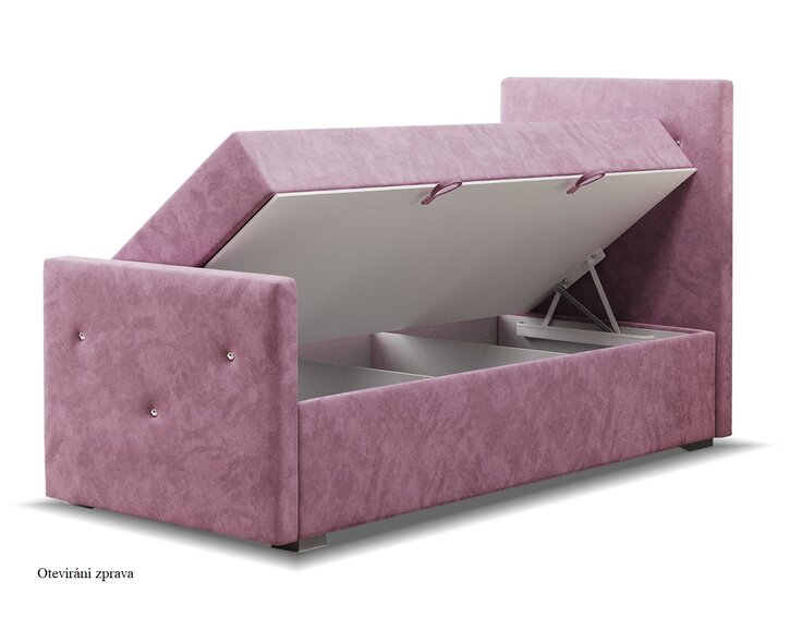 Boxspring Lily - otvírání zprava