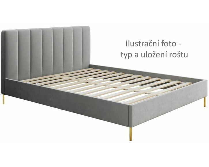 Rošt čalouněné postele s roštem Rene
