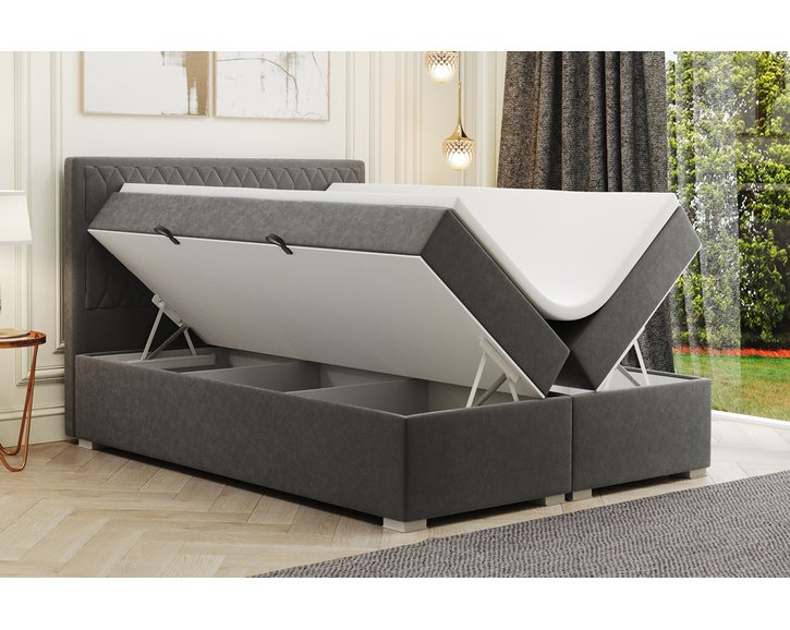 Úložný prostor - dvoulůžko s úložným prostorem Rimini