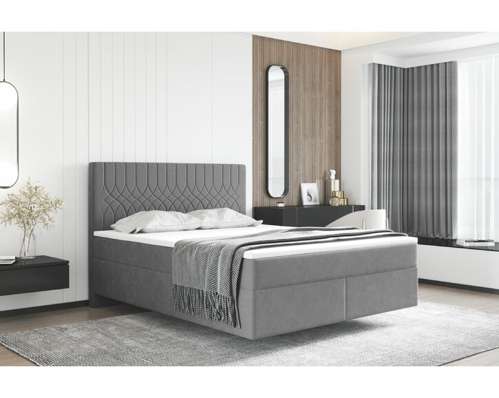 Potah - zvýšená postel boxspring Sevila 4, 140 x 200