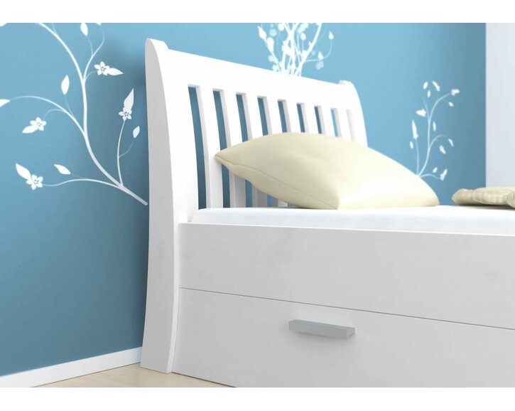 Dřevěná postel Nordica - detail Dřevěná postel Nordica - detail